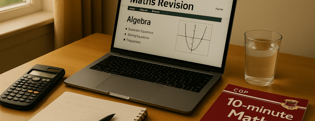 Home-ed-Maths-Study-Setup