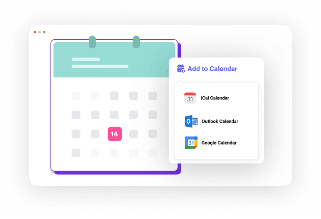 Save Events To Your Calendar