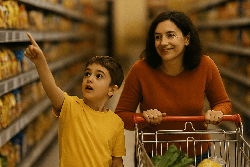 Cost of Home Schooling - Mother and Child Shopping