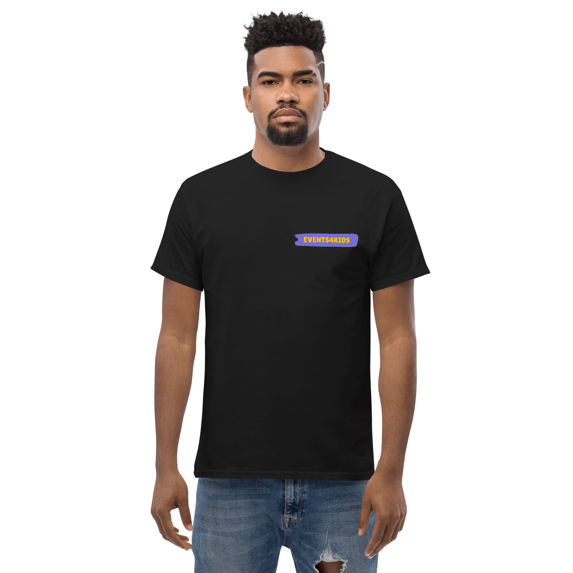 Events4Kids T-Shirt Small Logo Adults - Image 2
