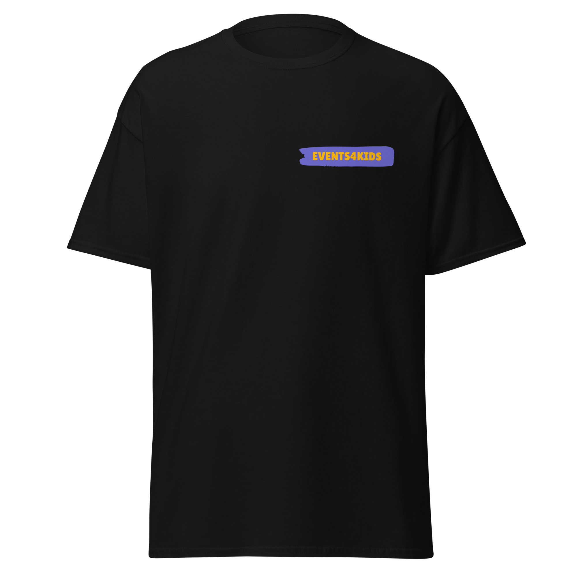 Events4Kids T-Shirt Small Logo Adults - Image 6