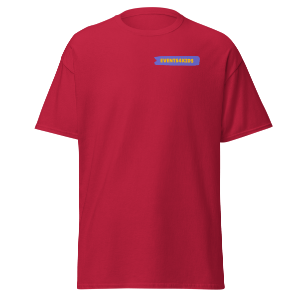 Events4Kids T-Shirt Small Logo Adults