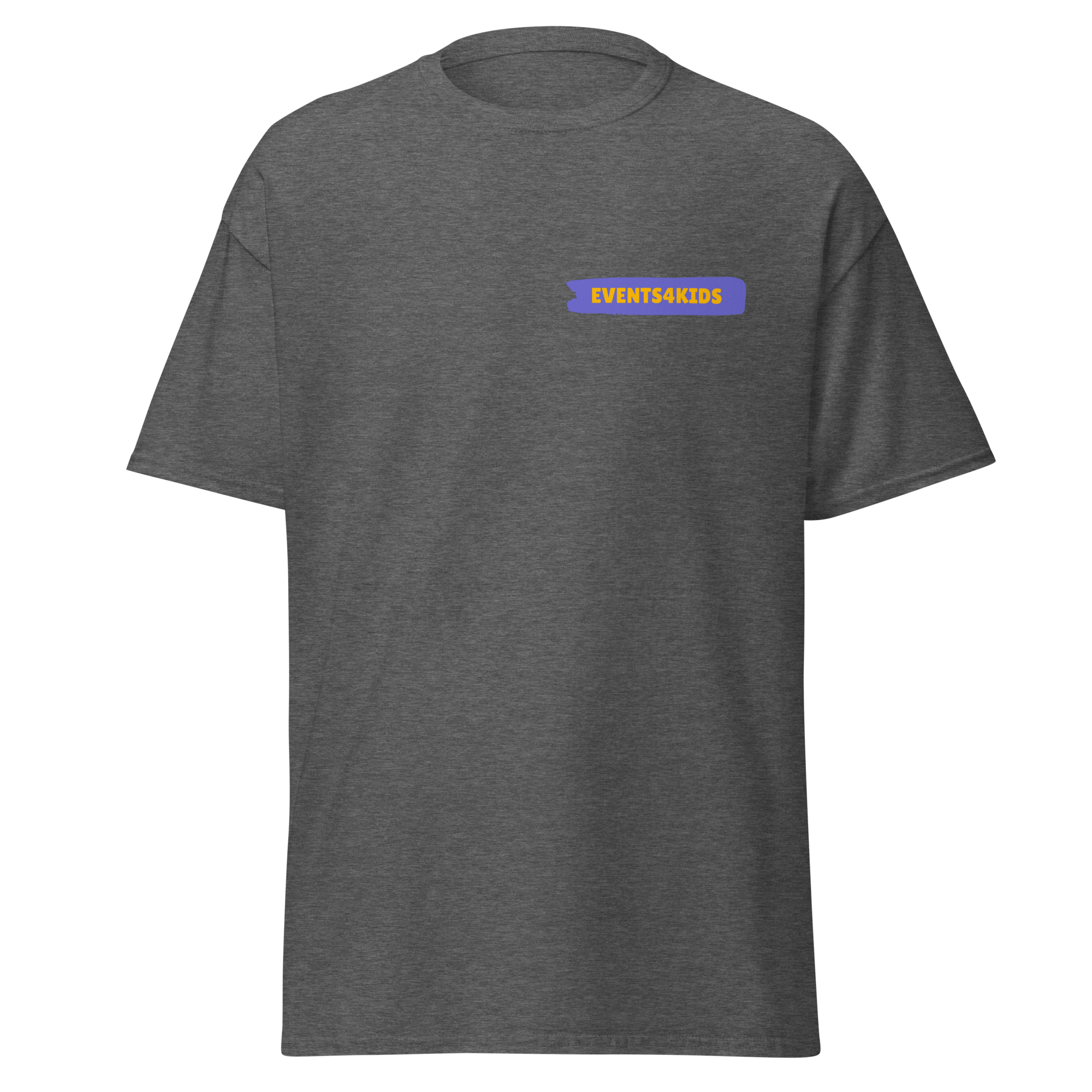 Events4Kids T-Shirt Small Logo Adults - Image 7