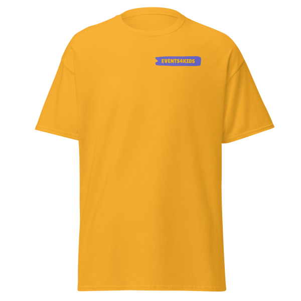 Events4Kids T-Shirt Small Logo Adults - Image 6