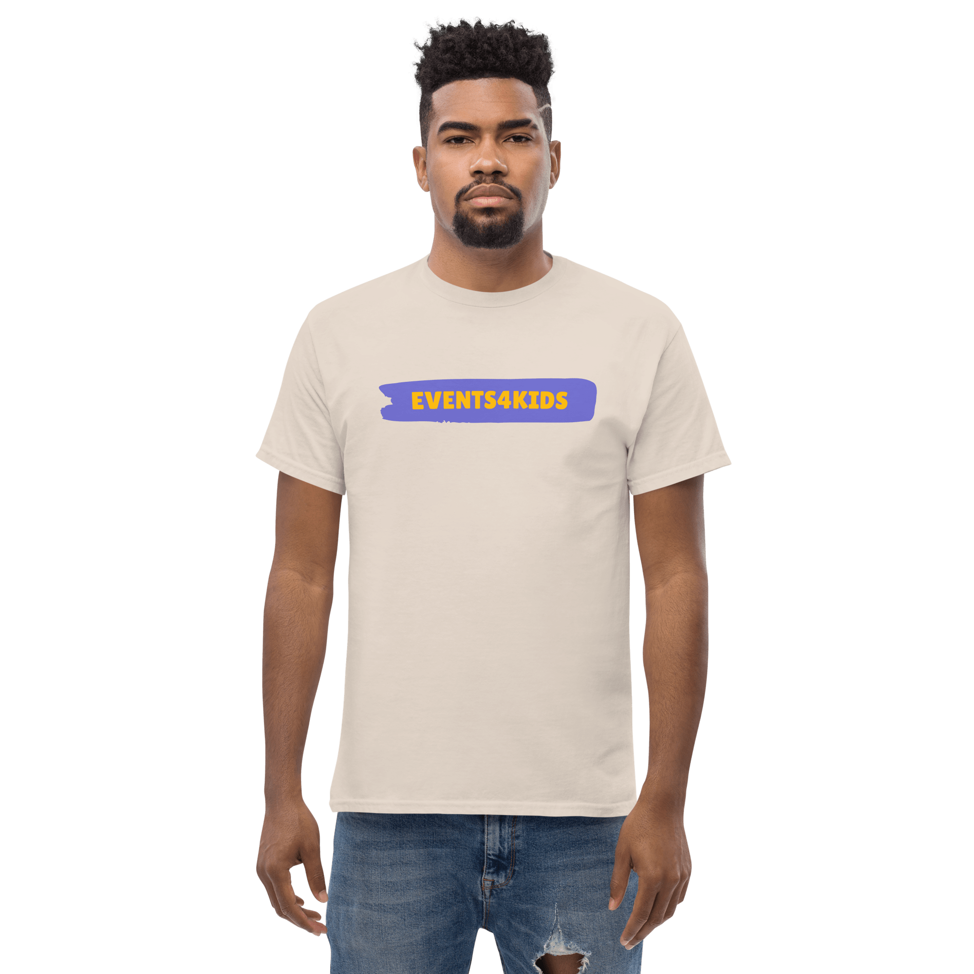 Events4Kids T-Shirt Large Logo Adults - Image 5