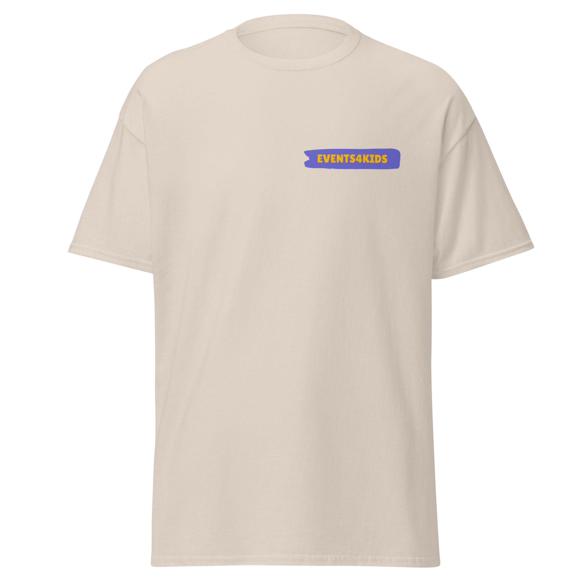 Events4Kids T-Shirt Small Logo Adults - Image 1