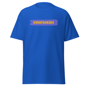 Events4Kids T-Shirt Large Logo Adults