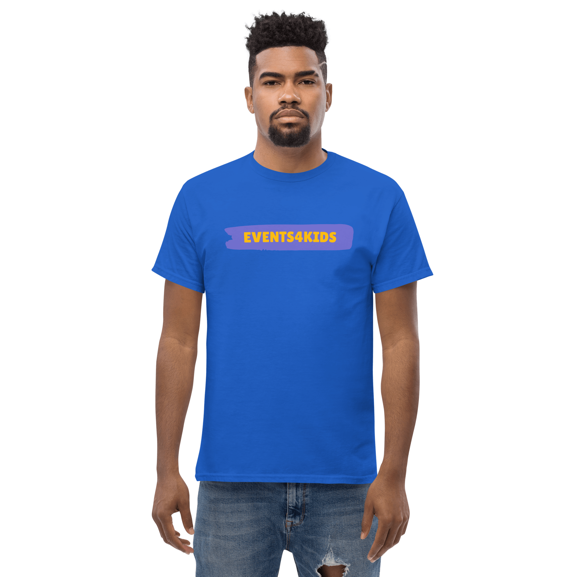 Events4Kids T-Shirt Large Logo Adults - Image 3