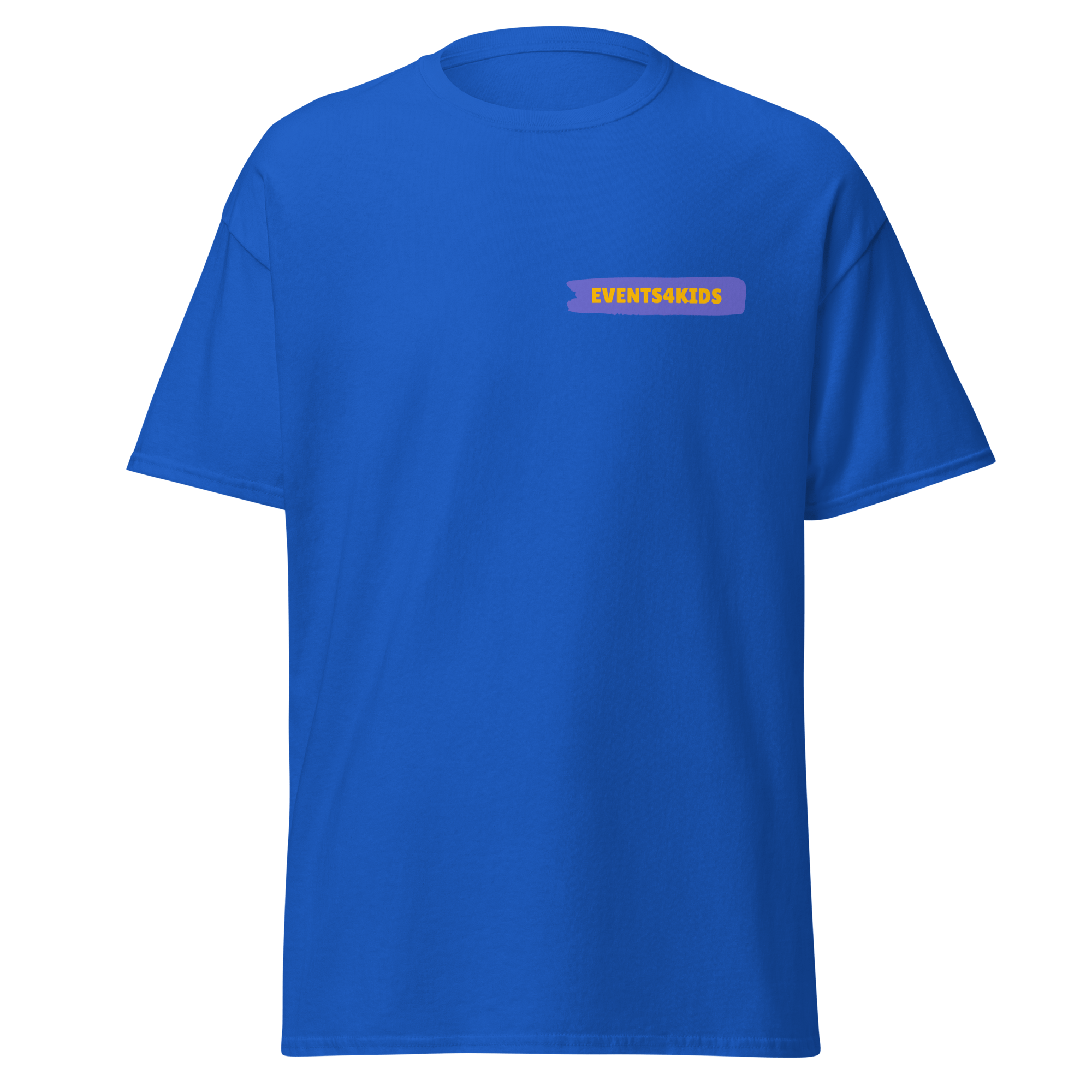 Events4Kids T-Shirt Small Logo Adults - Image 8