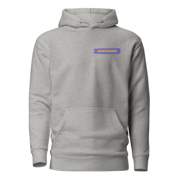 Events4Kids Hoodie Small Logo Adult - Image 3