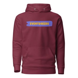 Events4Kids Hoodie Large Logo Adult