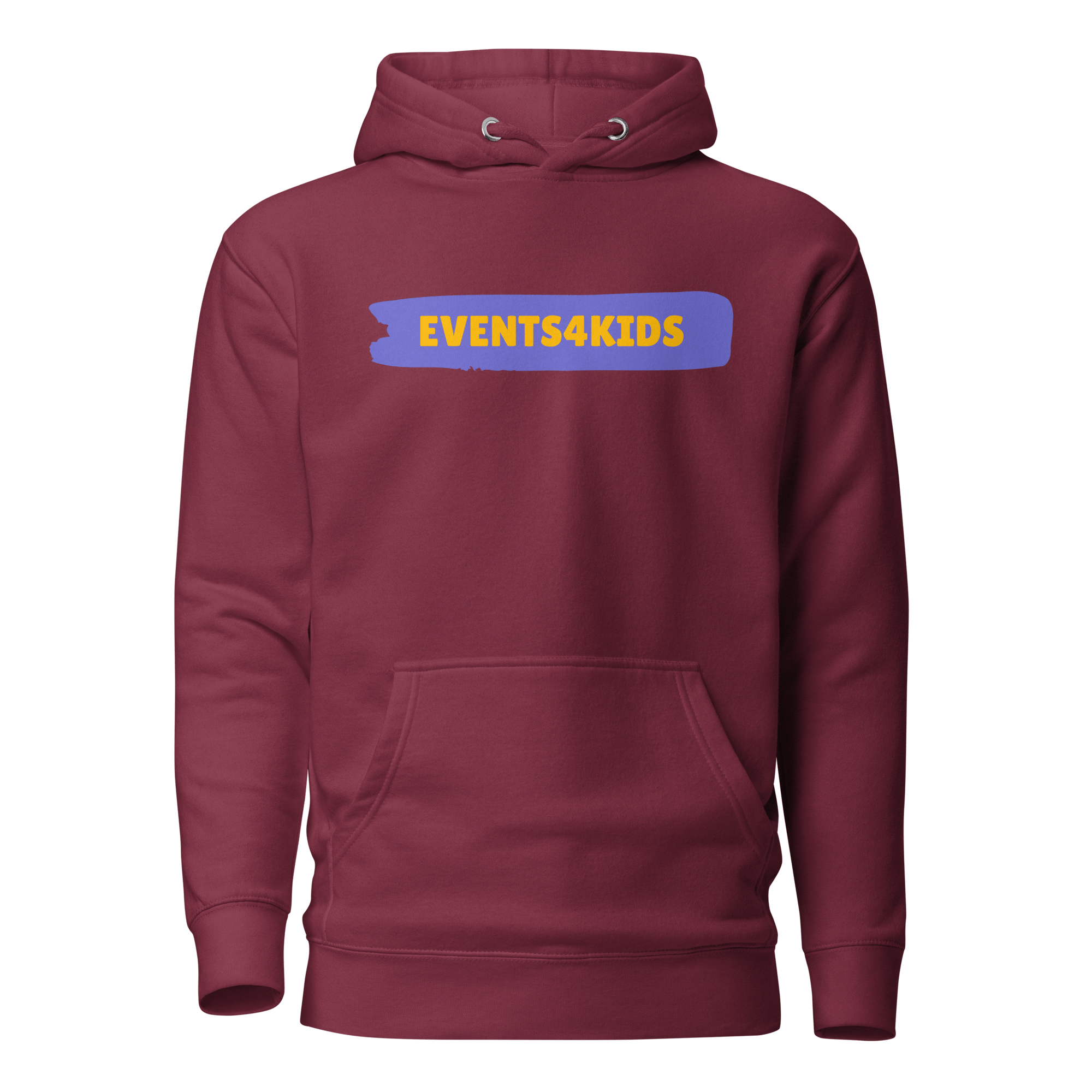 Events4Kids Hoodie Large Logo Adult - Image 1