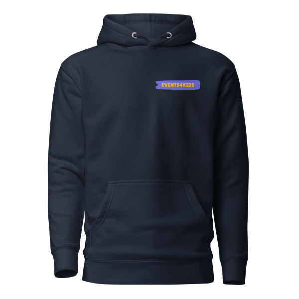 Events4Kids Hoodie Small Logo Adult