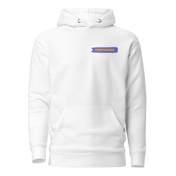 Events4Kids Hoodie Small Logo Adult - Image 4