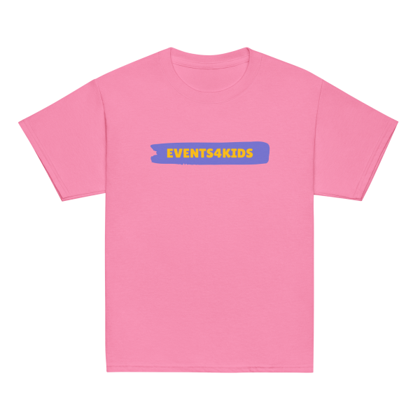 Events4Kids T-Shirt Large Logo Kids - Image 4