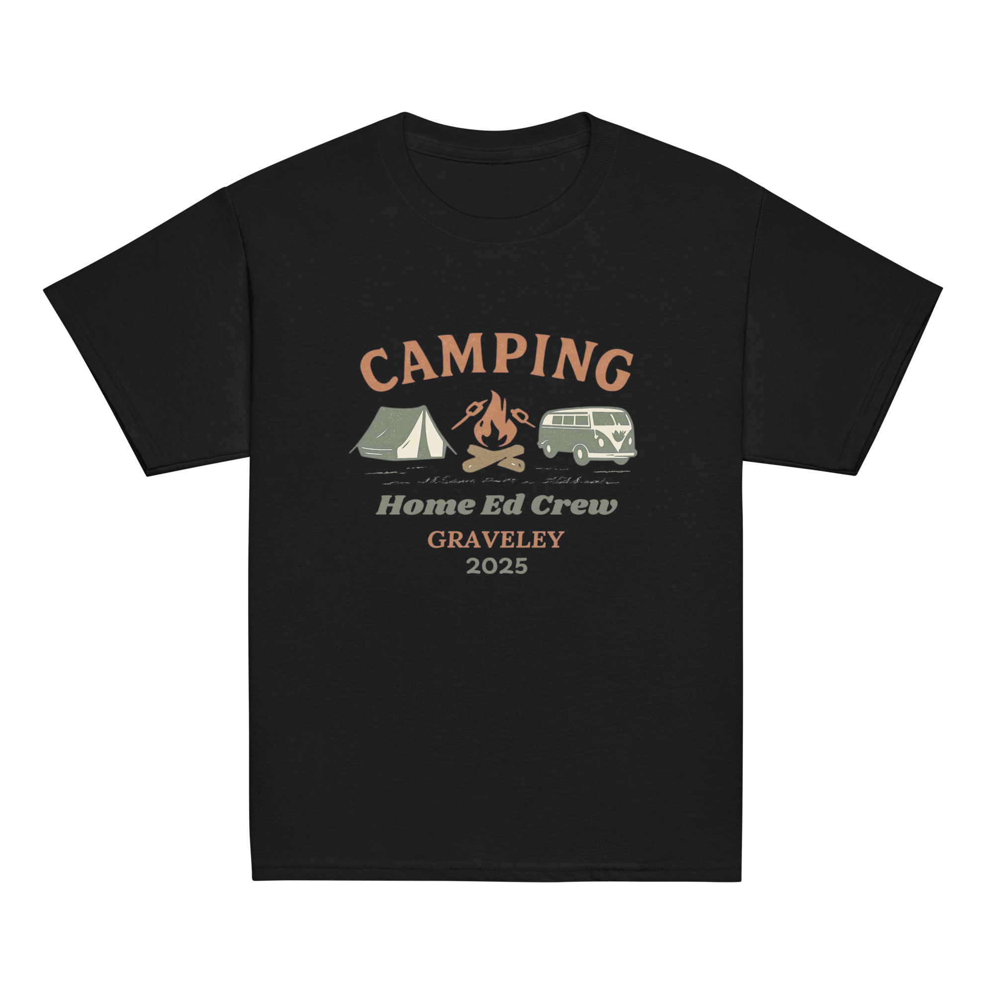 Camping 2025 – Home Ed Crew T-Shirt - Image 2