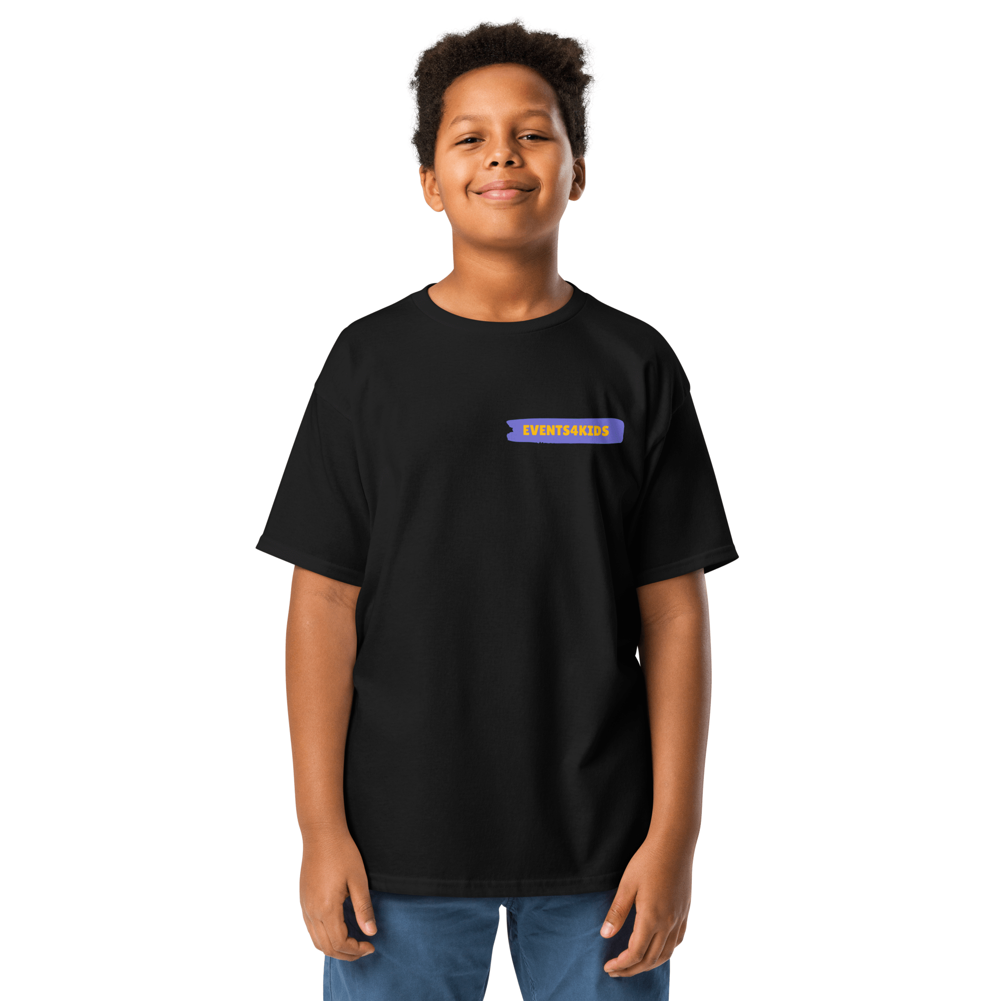 Events4Kids T-Shirt Small Logo Kids - Image 2
