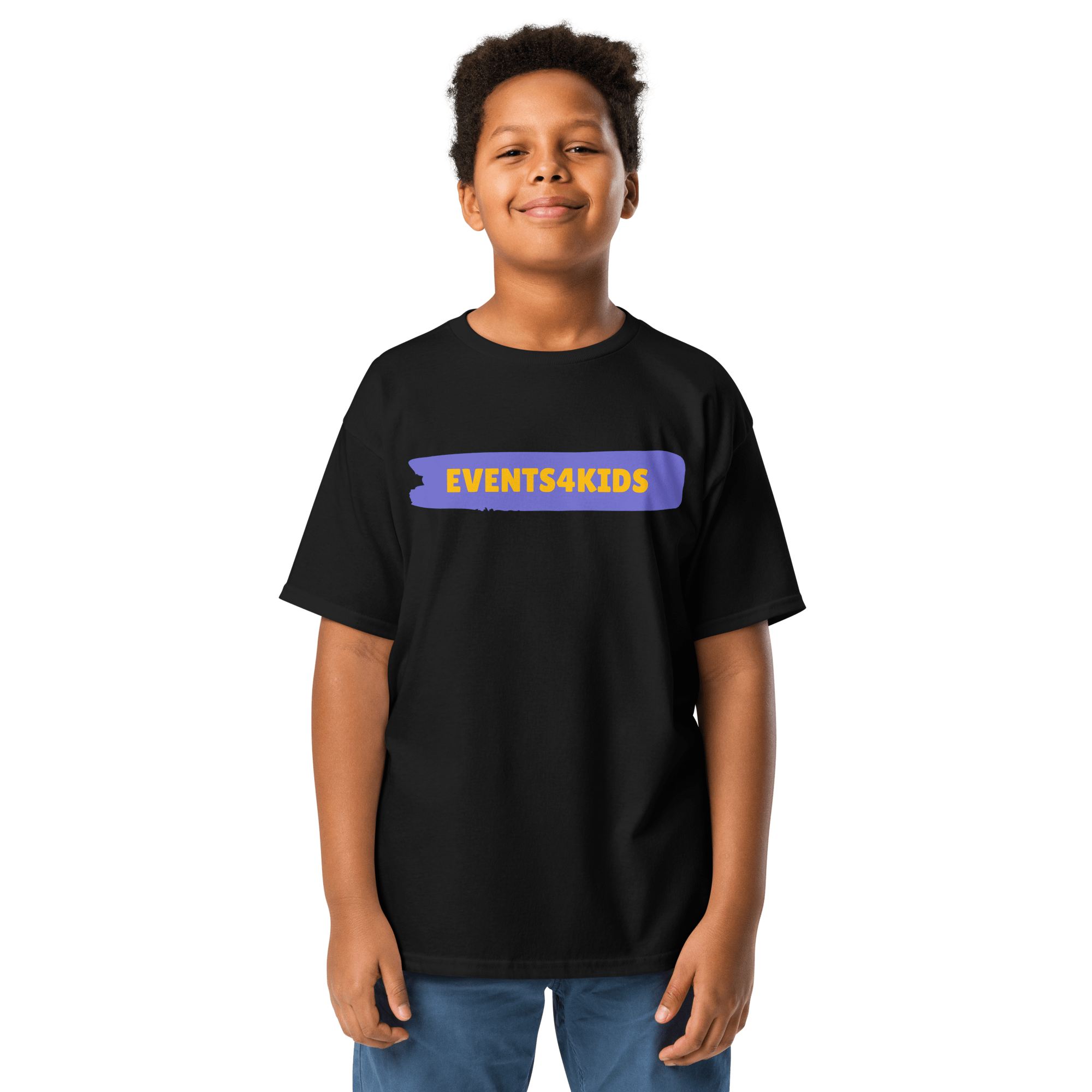 Events4Kids T-Shirt Large Logo Kids - Image 2