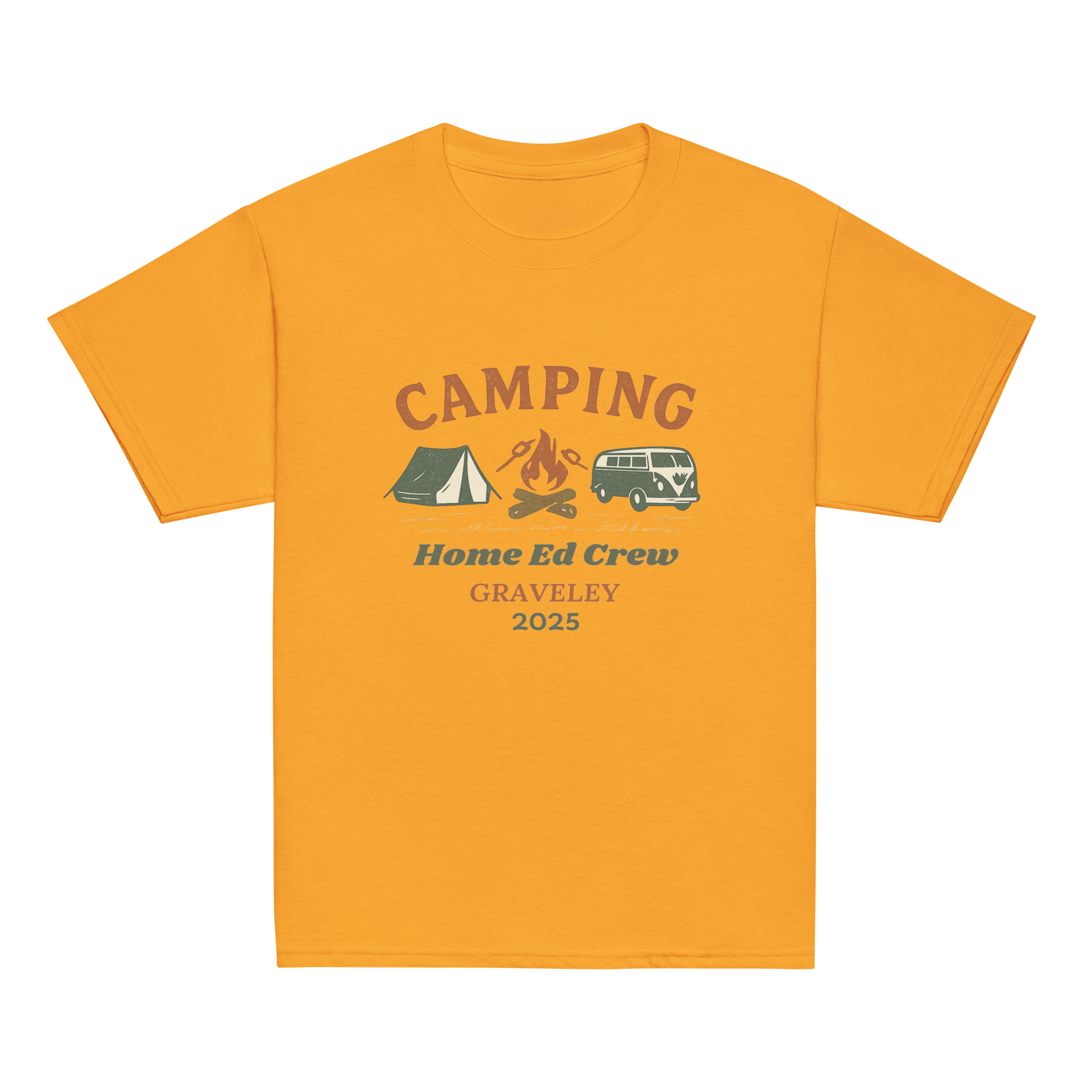 Camping 2025 – Home Ed Crew T-Shirt - Image 4