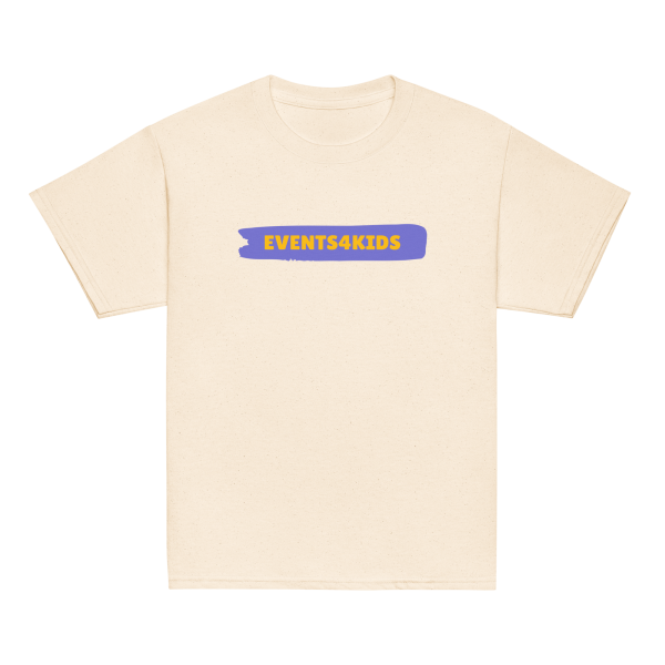 Events4Kids T-Shirt Large Logo Kids - Image 6