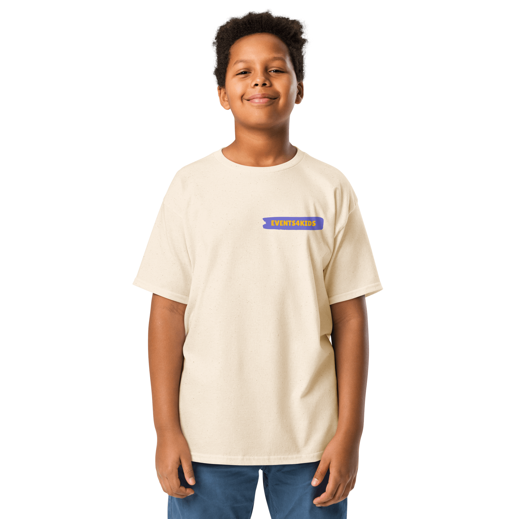 Events4Kids T-Shirt Small Logo Kids - Image 5