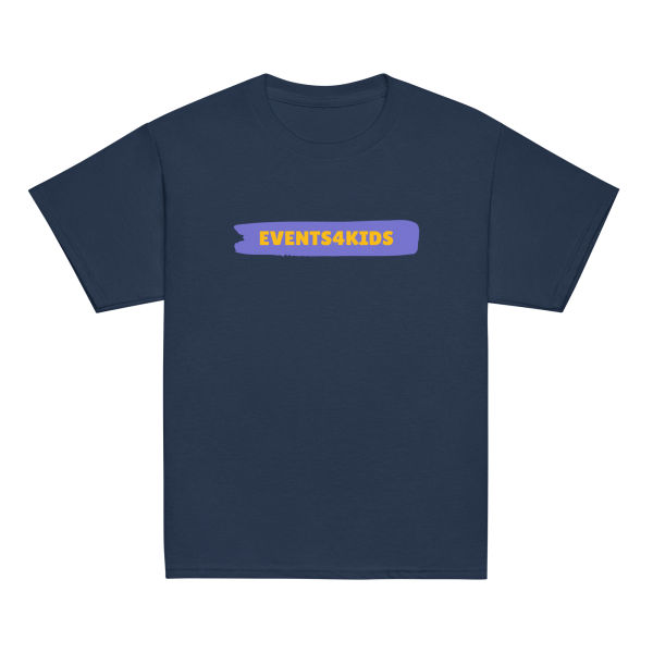 Events4Kids T-Shirt Large Logo Kids - Image 2