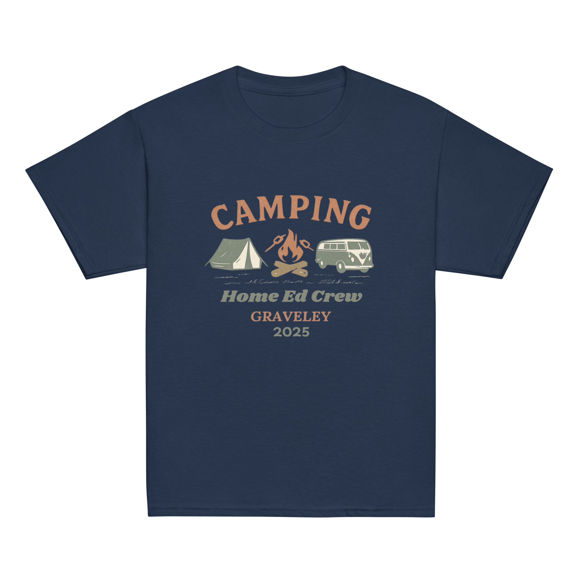 Camping 2025 – Home Ed Crew T-Shirt - Image 3