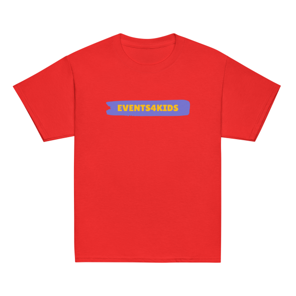 Events4Kids T-Shirt Large Logo Kids - Image 3
