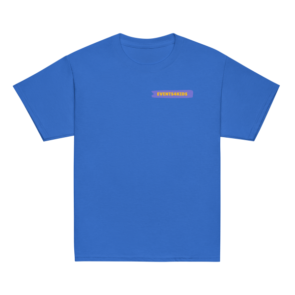 Events4Kids T-Shirt Small Logo Kids - Image 3