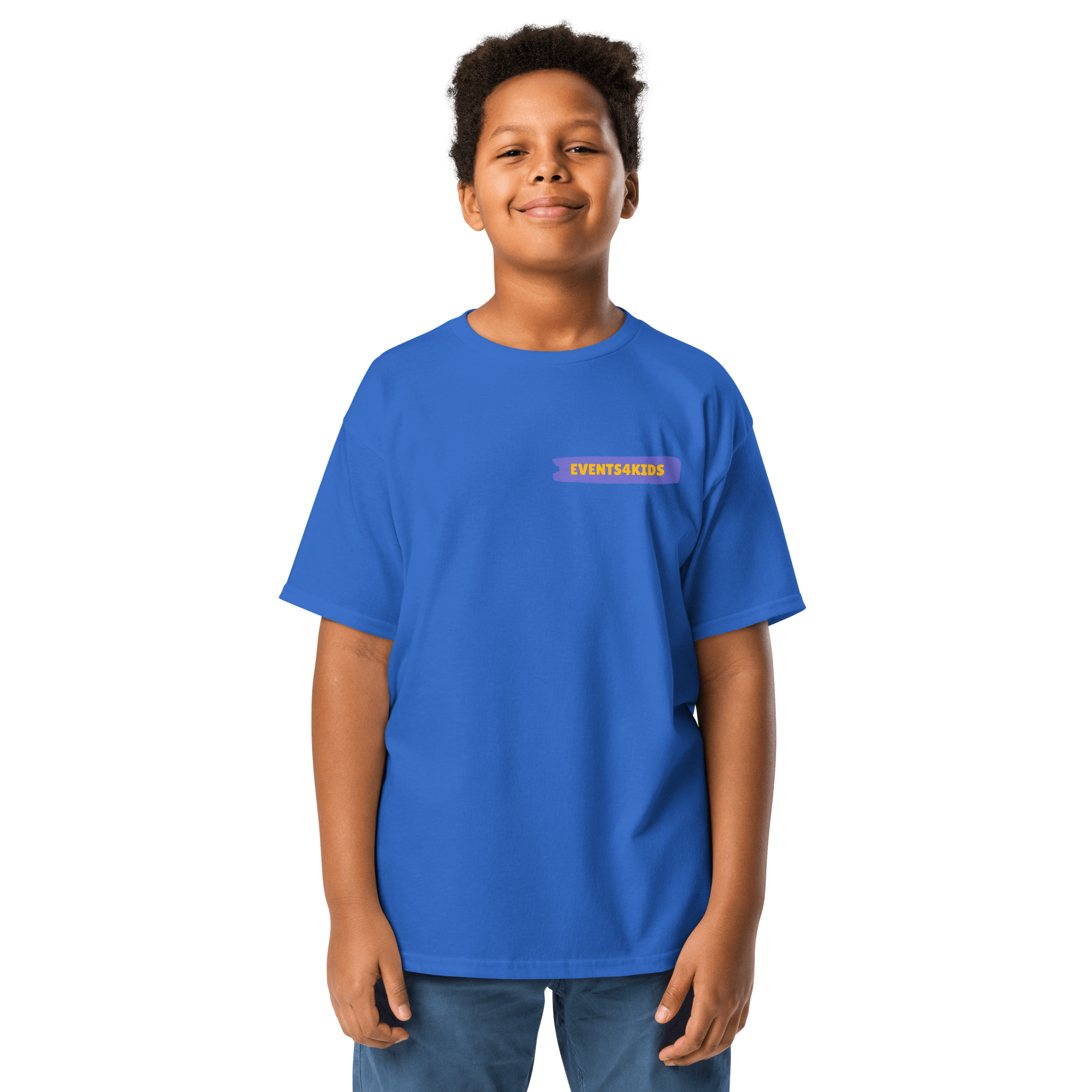 Events4Kids T-Shirt Small Logo Kids - Image 3