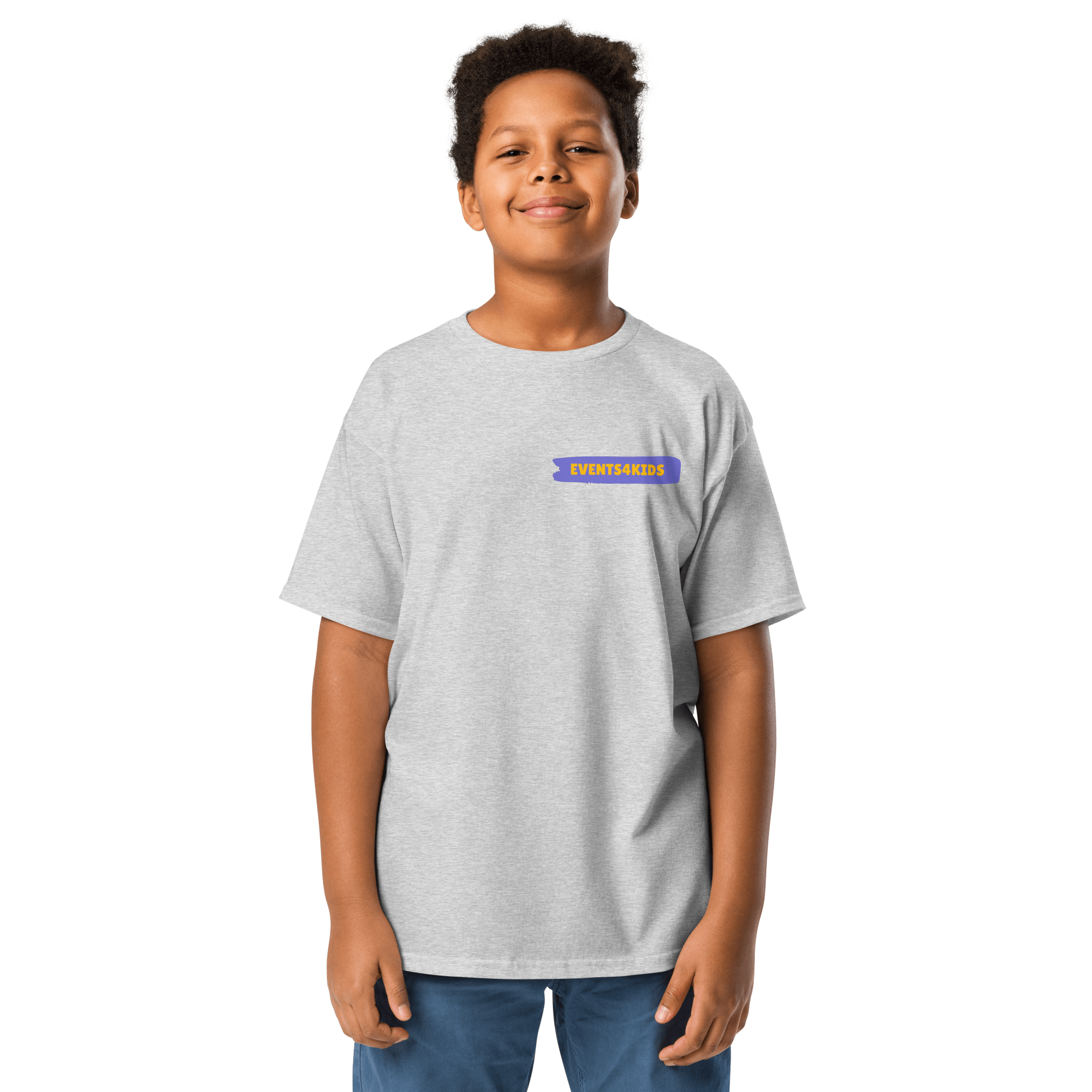 Events4Kids T-Shirt Small Logo Kids - Image 4
