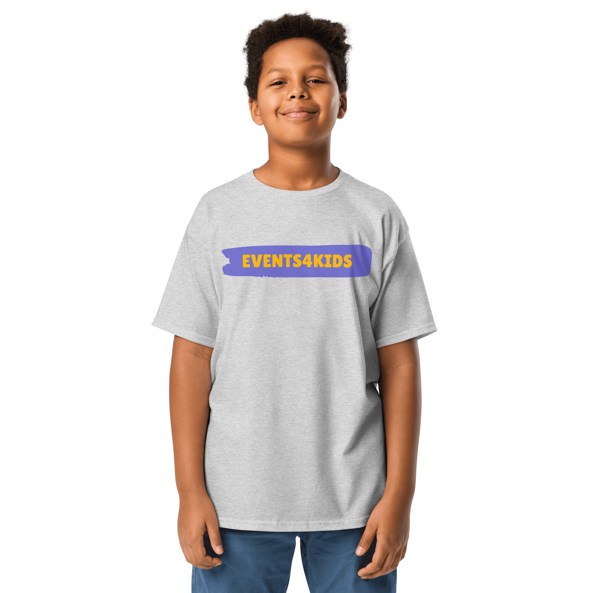 Events4Kids T-Shirt Large Logo Kids - Image 3
