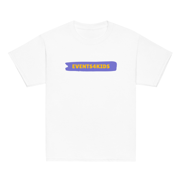 Events4Kids T-Shirt Large Logo Kids - Image 7