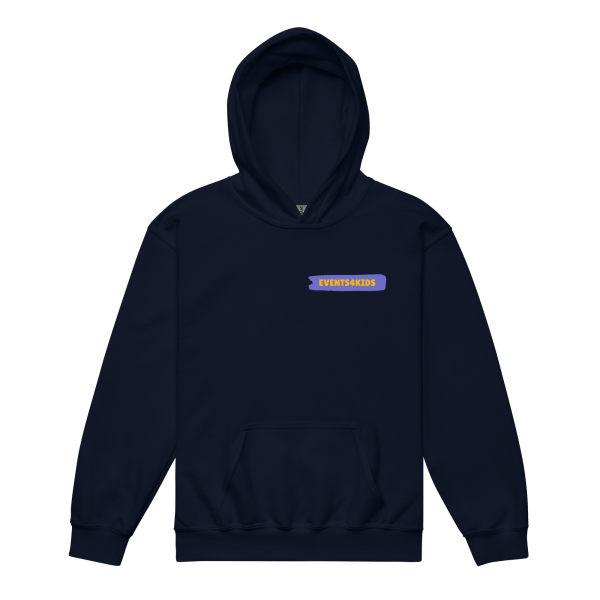 Events4Kids Hoodie Small Logo Kids - Image 2