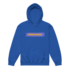Events4Kids Hoodie Large Logo